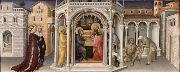 The Presentation in the Temple, from the Altarpiece of the Adoration of the Magi, 1423